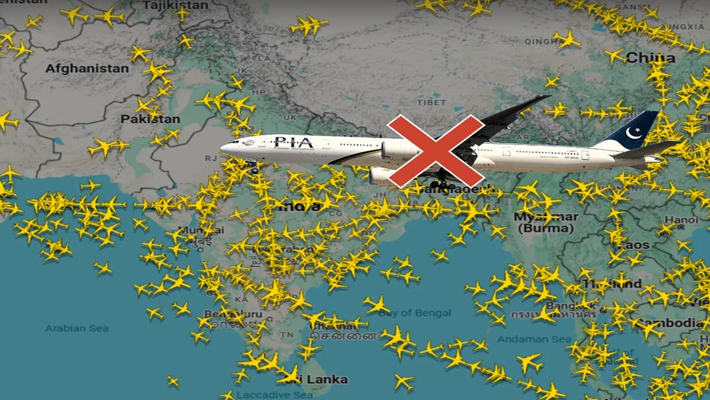Indian Airspace Closed For Pakistani Flights Till June 23