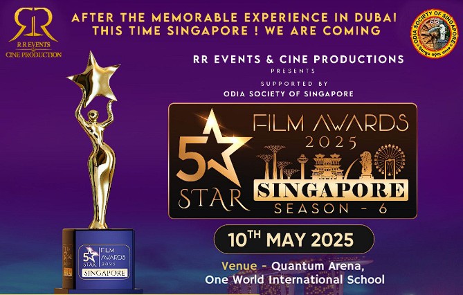 The Five Star Ollywood Festival Will Be Held In Singapore…