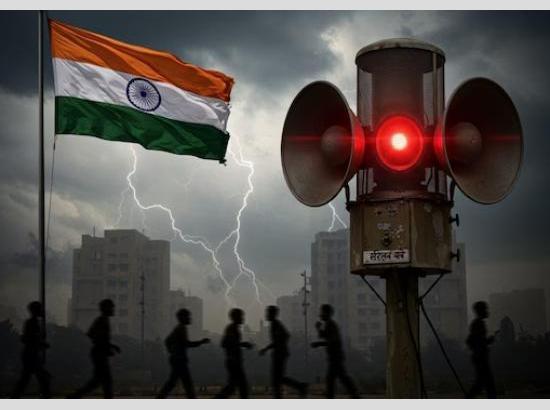 Air sirens sounded in Chandigarh: Residents Were Advised To Stay Indoors