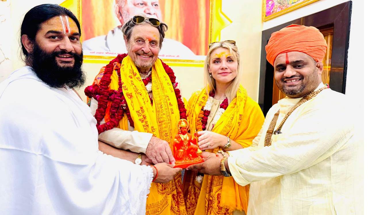 Elon Musk’s Father Visits Ram Temple, Ayodhya