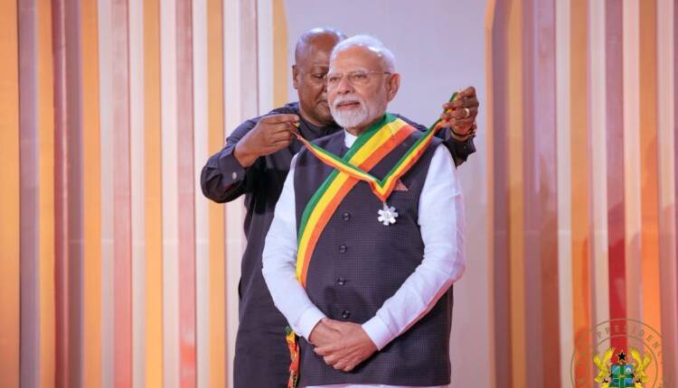 Prime Minister Receives The National Honour Of Ghana