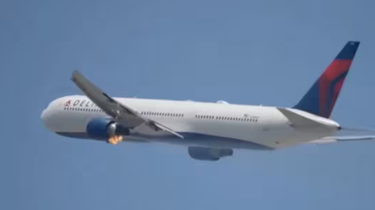 Delta plane Catches Fire After Takeoff: Emergency Landing After Engine On Fire