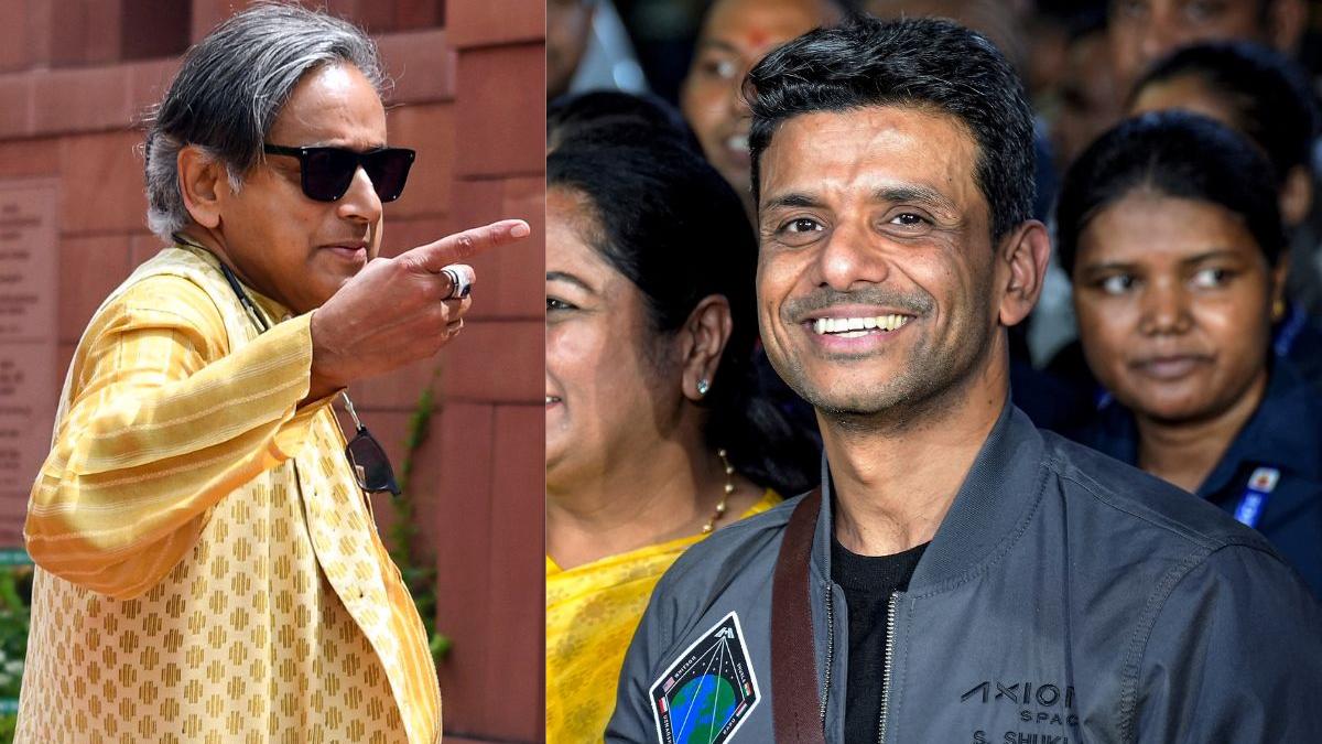 Tharoor Lauded The Unique Value Of Shukla’s Experience In Orbit