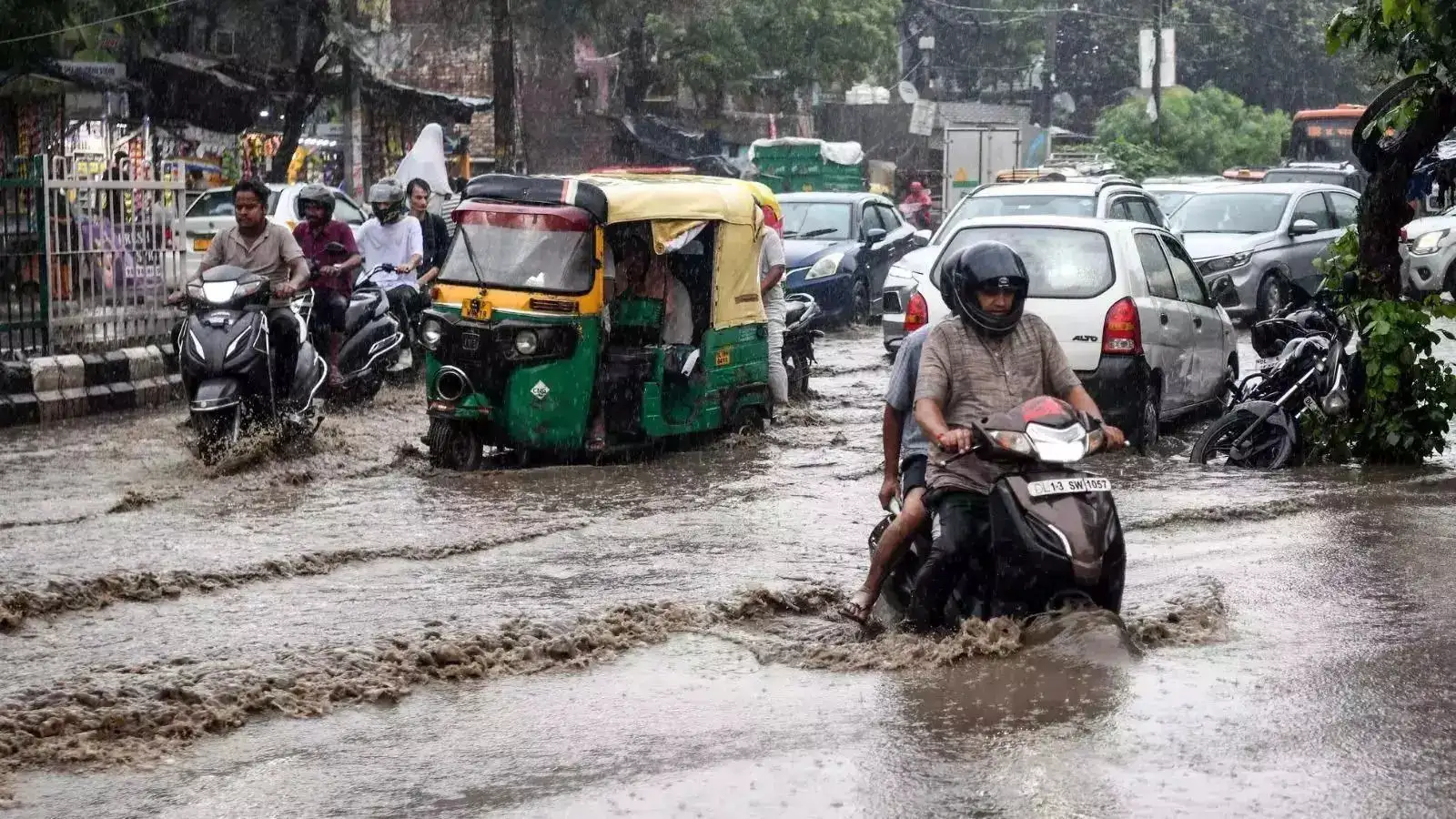 Flood Alert In Delhi After Heavy Rain