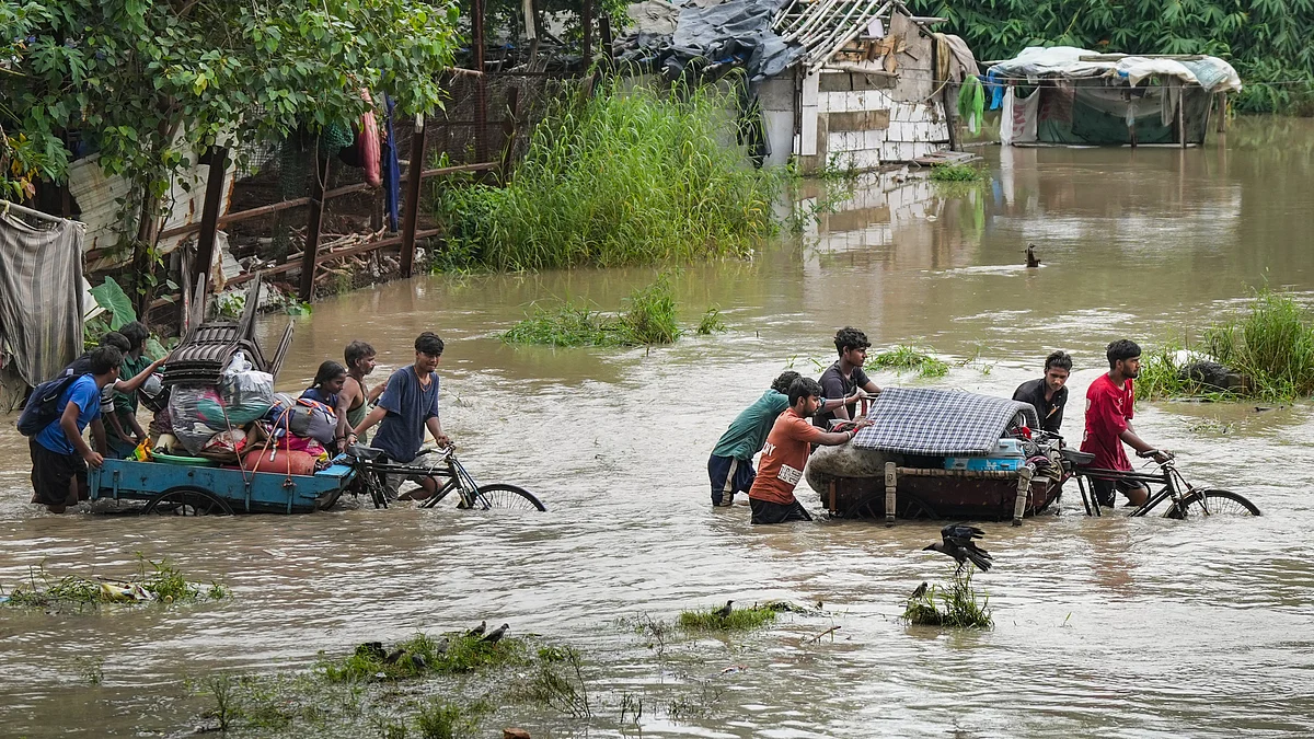 Two hospitals Were Evacuated Amid The Threat Of Flood In Delhi