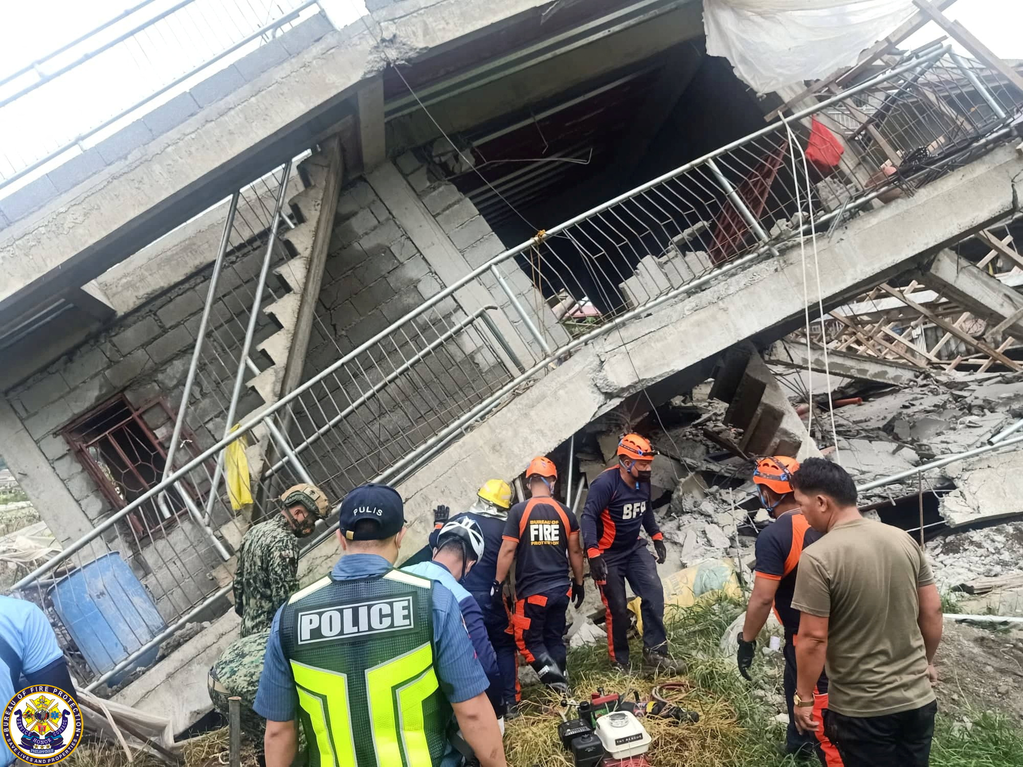 Earthquake Felt In The Philippines, Intensity 7.4