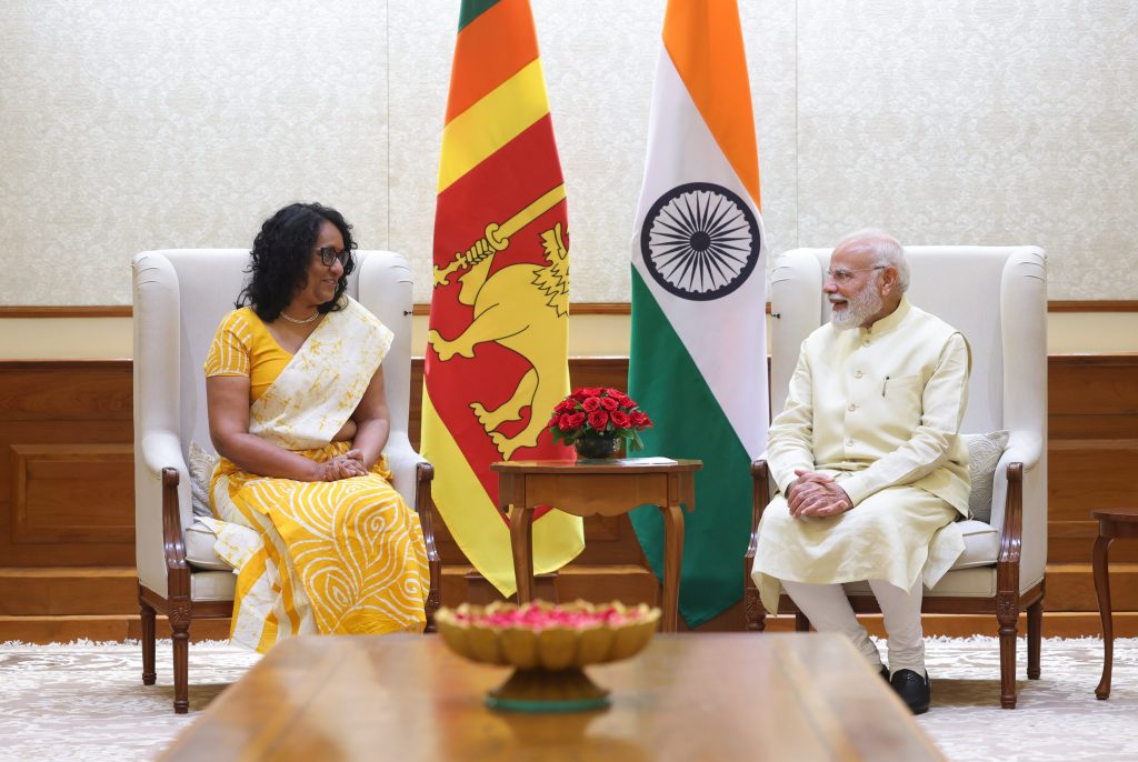 PM Modi Meets Sri Lankan Prime Minister Harini Amarasuriya