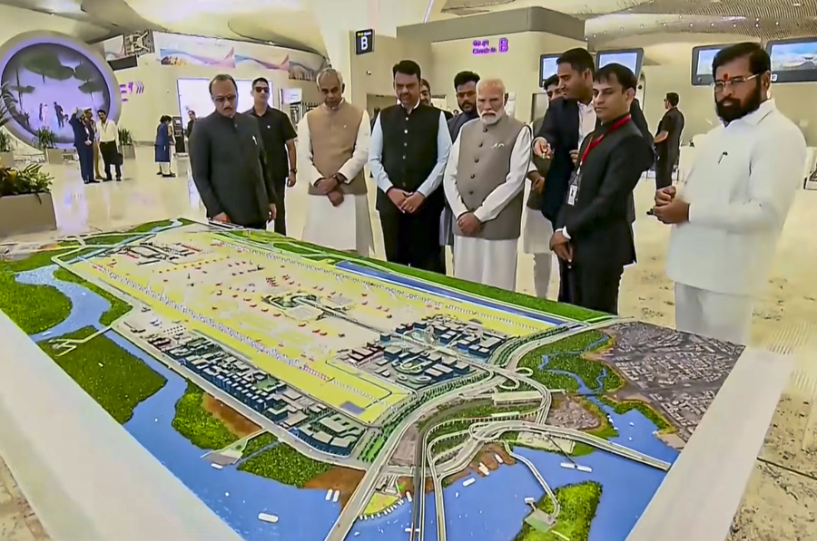 PM Modi Inaugurates Phase 1 of Navi Mumbai International Airport, Metro Line-3 Phase 2