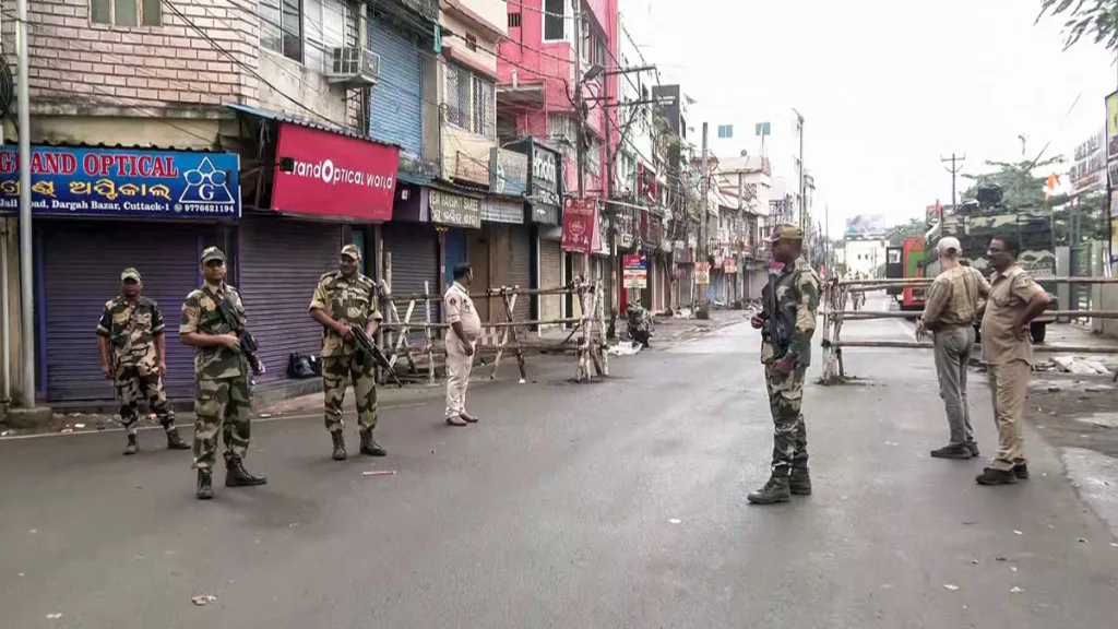 Cuttack Under Control, Security Tight: Curfew Period To End At 10 Am Today