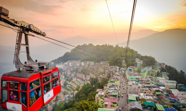 The First Public Transport Ropeway in India Has Been Launched