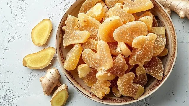Homemade Ginger Candy: Fight Cold, Cough, and Sore Throat