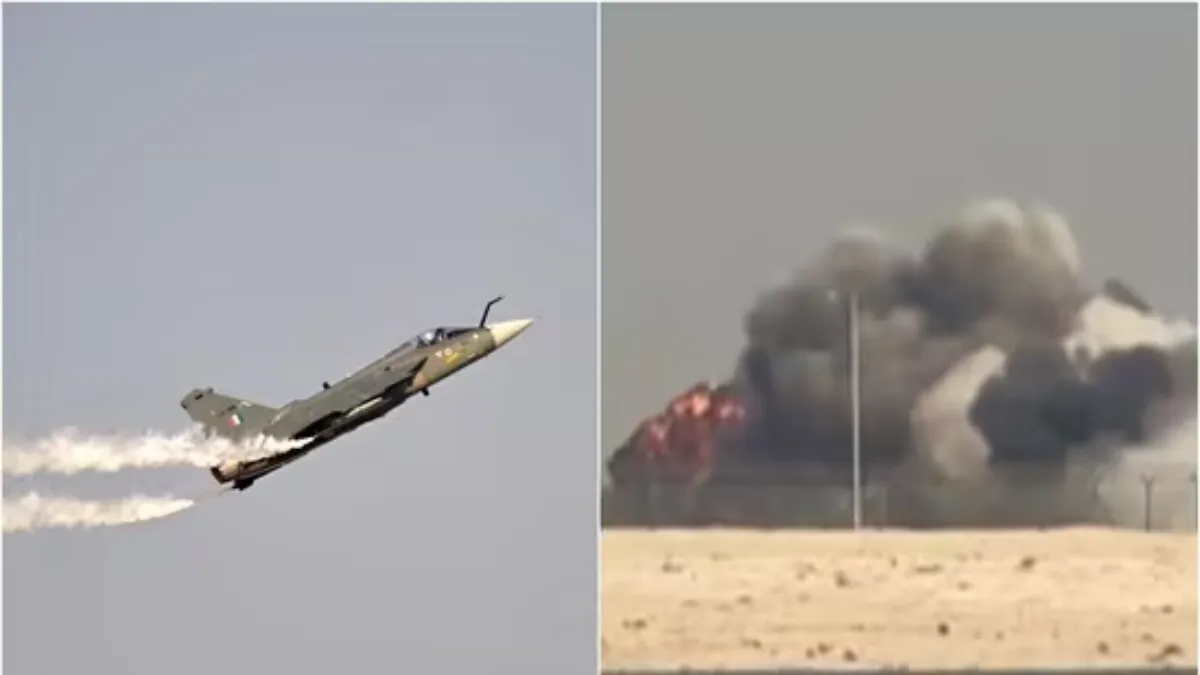 IAF Tejas Fighter Jet Crashes During Dubai Air Show Stunt; Pilot Killed, Court of Inquiry Ordered