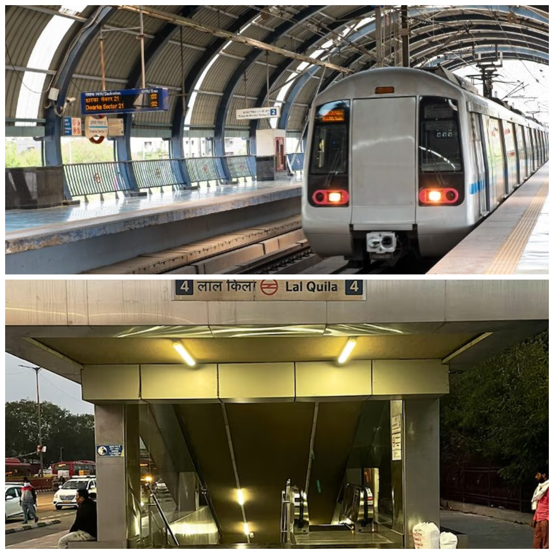 Red Fort Metro Gates Reopen After Car Blast Scare; Normalcy Returns to Old Delhi