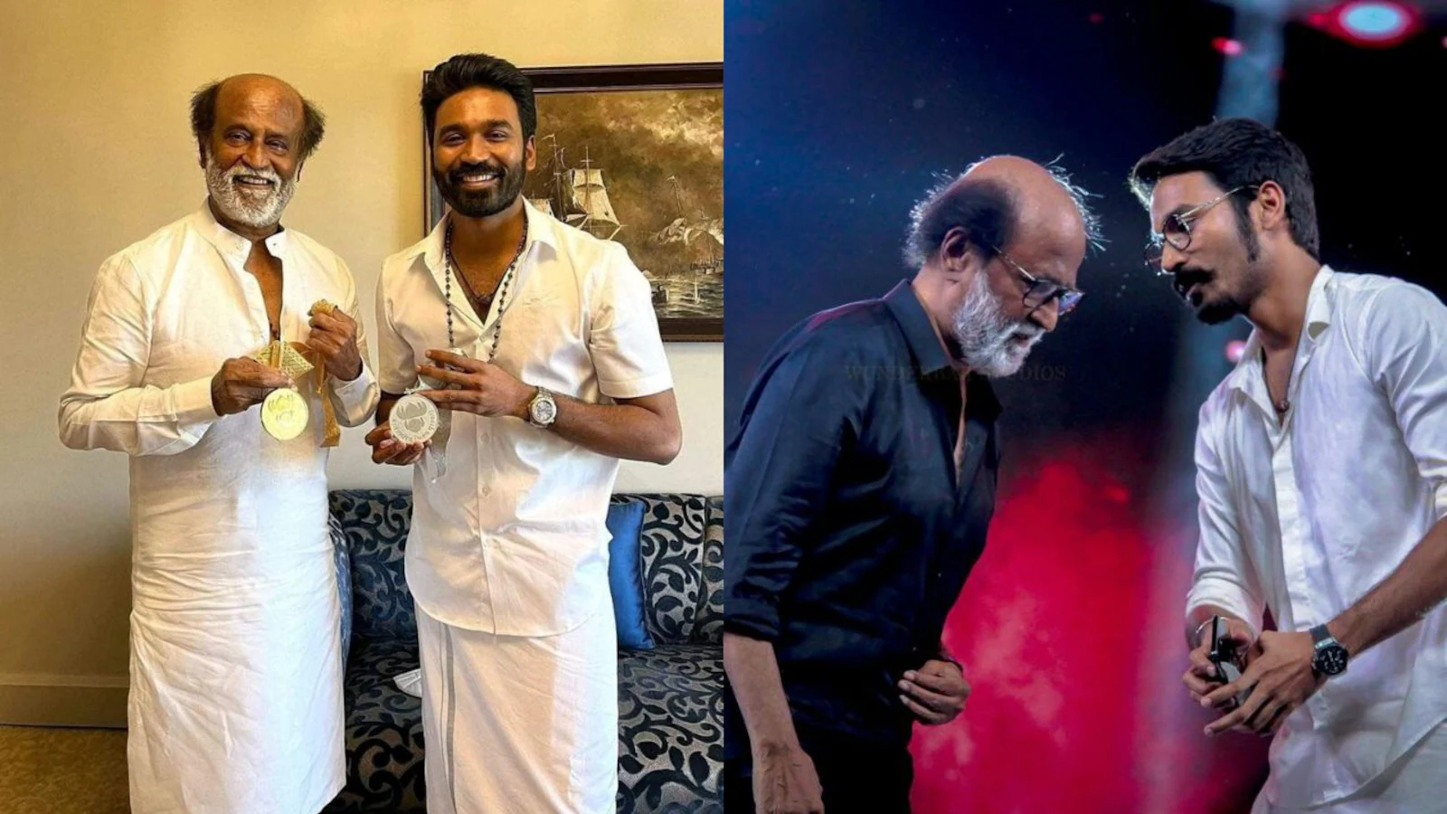 Dhanush’s Birthday Wish for Rajinikanth Wins Hearts as Superstar Turns 75