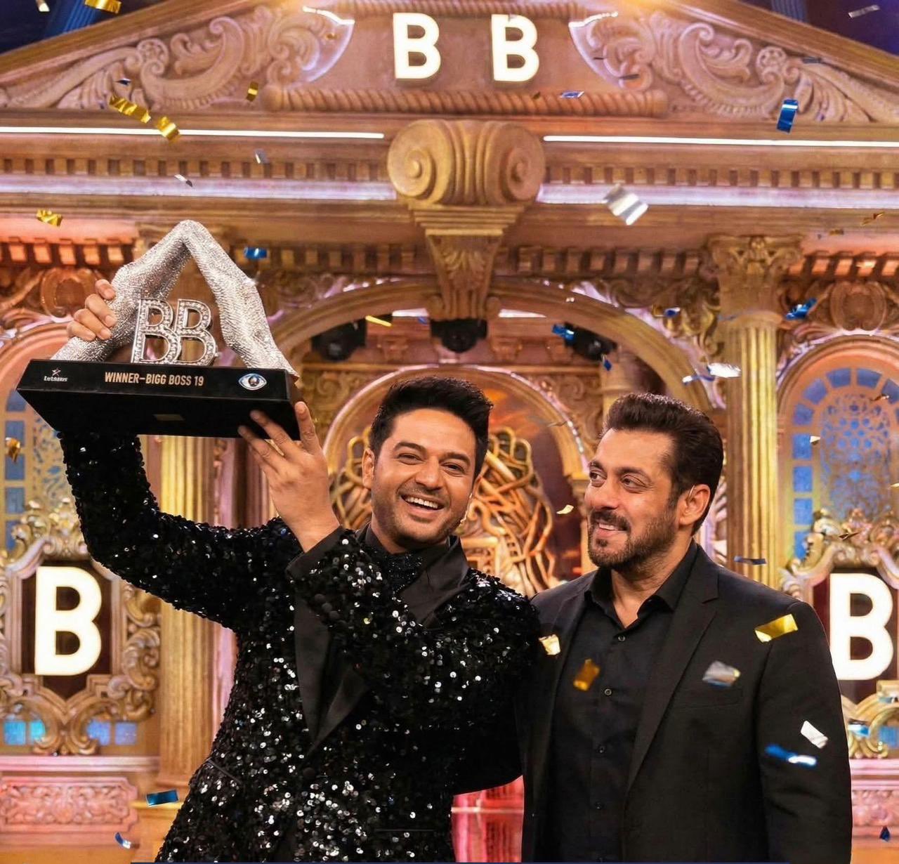 Bigg Boss 19 Finale: Gaurav Khanna Wins the Trophy, Beats Farhana Bhatt to Become the Season’s Champion
