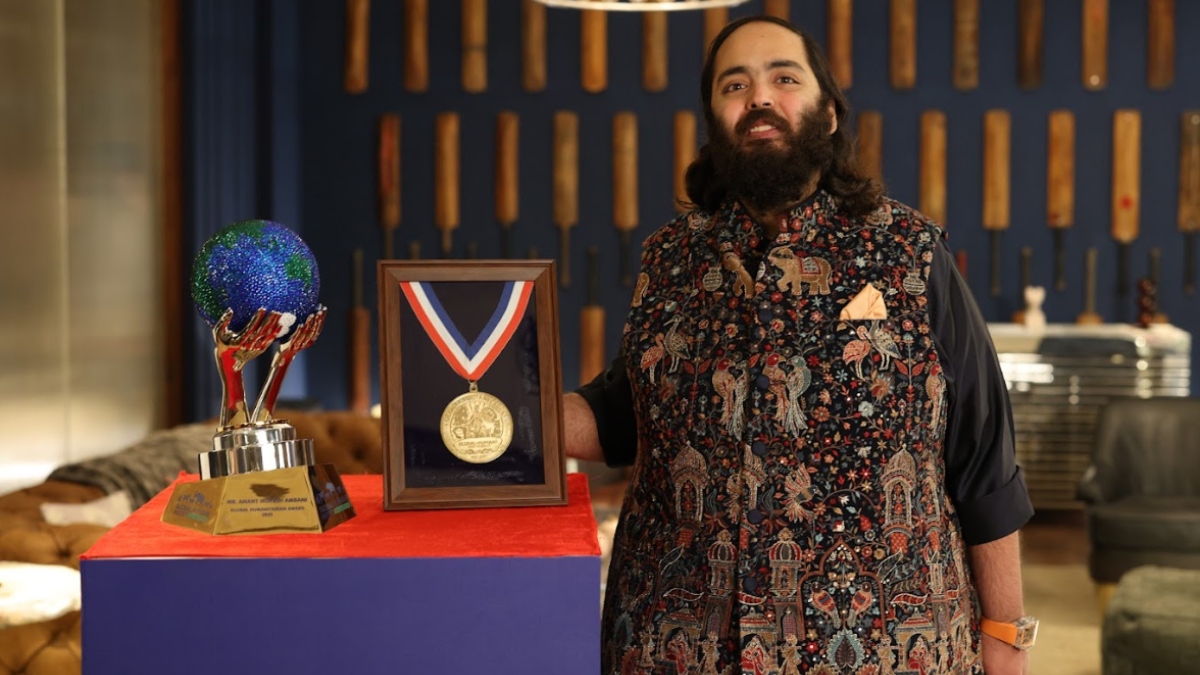 Anant Ambani Receives Global Humanitarian Award for Animal Welfare for Vantara Initiative